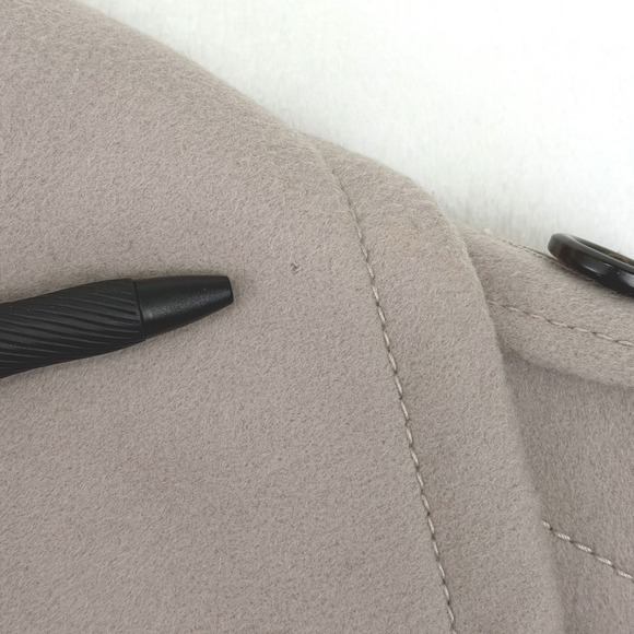 J.Crew Womens Taupe 100% Wool Thinsulate Pea Coat Jacket Size 12 17849 HO 09 - Picture 6 of 11